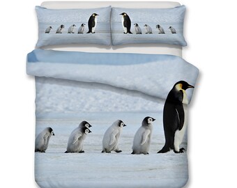 Penguin Duvet Cover Etsy