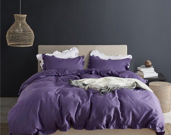 Purple Duvet Cover Etsy