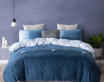 Moon Duvet Cover Etsy