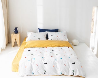 White Duvet Cover Etsy