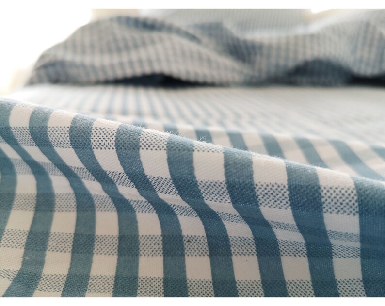 Classic Blue Gingham Duvet Cover Blue Lattice Duvet Covers Etsy