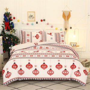 cot bed christmas bedding