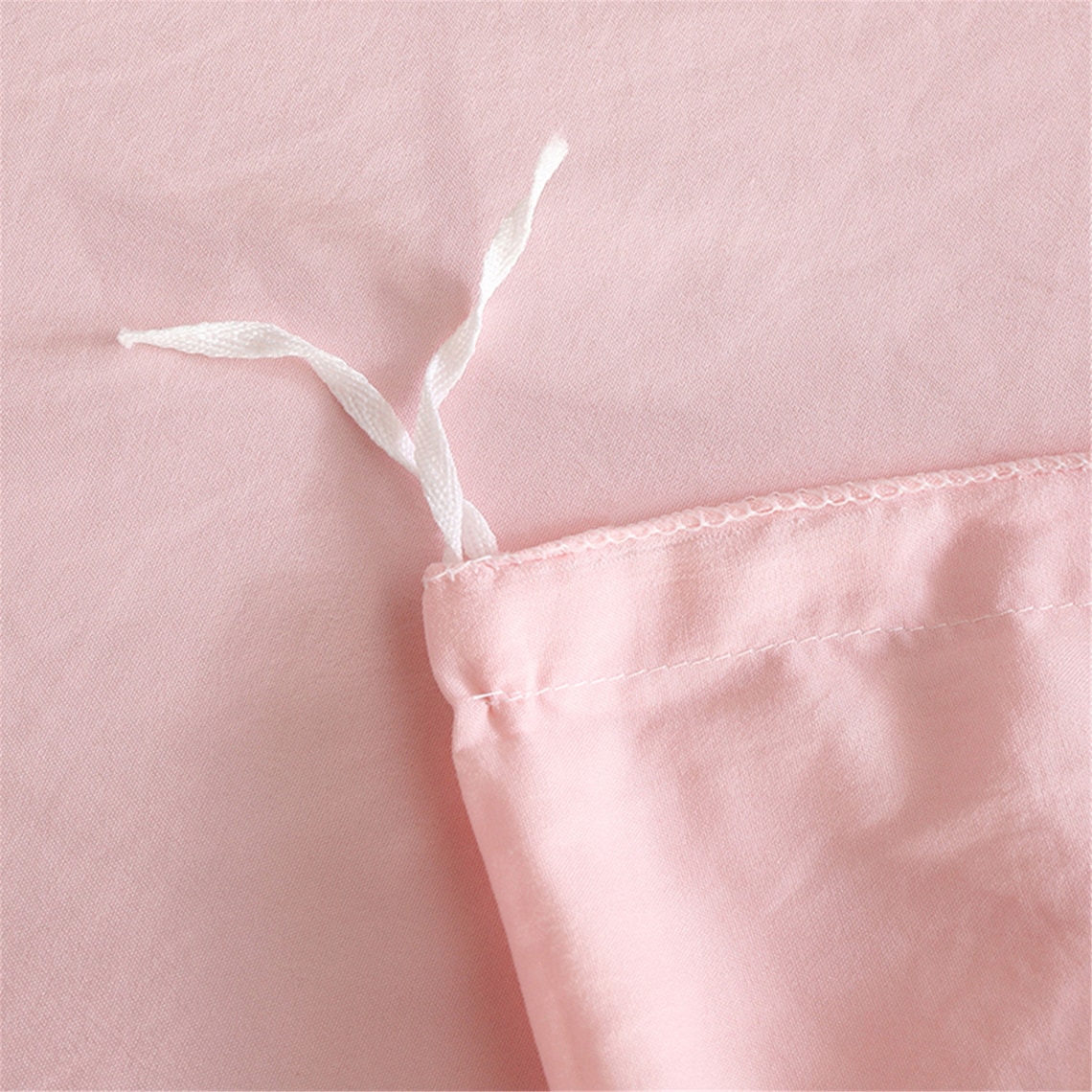 Minimalist Duvet Cover Light Pink Duvet Cover Set Pure Pink Etsy