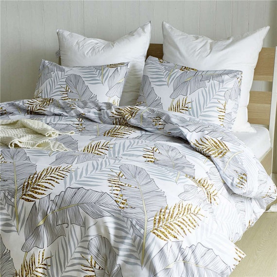 Modern Minimalist Duvet Cover Gray Gold Comfortable Quilt Hong Kong Modern Minimalist Duvet Cover Gray Gold, Grey And Gold Super King Bedding