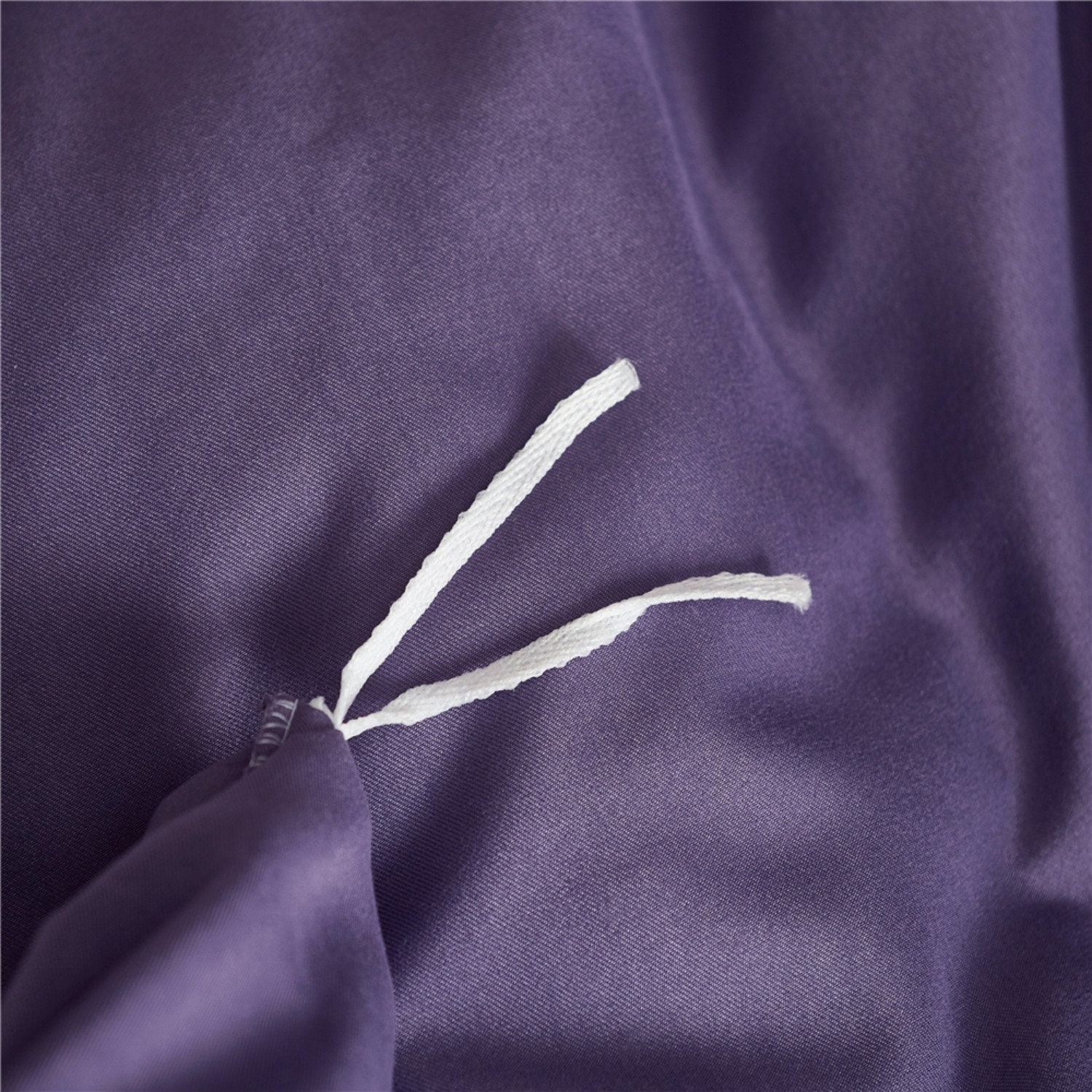 Lavender Purple Duvet Cover Ruffled Comfortable Lotus Edge Etsy