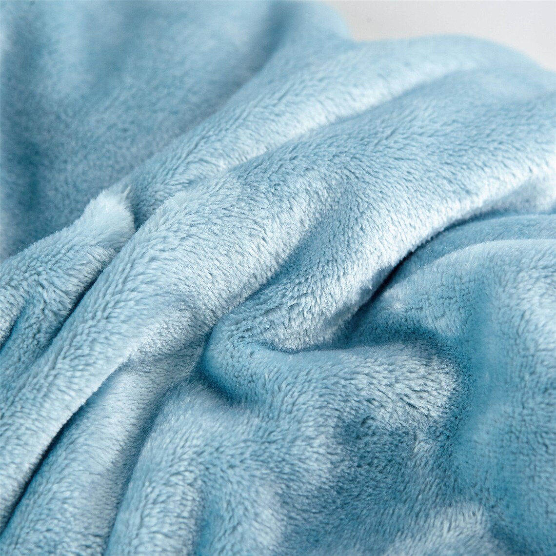 Throw blanket gray Blue Throw blanket Compound Flannel Etsy