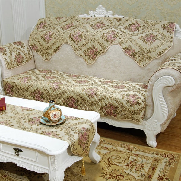 Queen Anne Sofa Slipcover