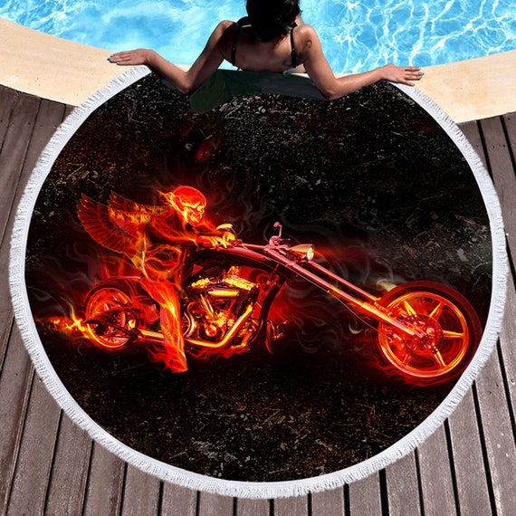 black beach towels oversized