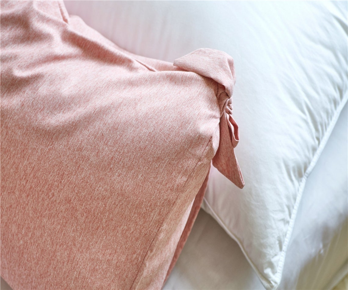 Light Pink Duvet Cover Soft Heavy Quilt Cover Hypoallergenic Etsy