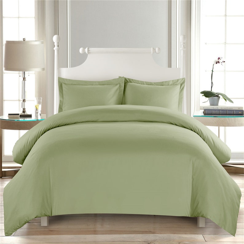 Grass Virginia Beach Mall Green Duvet Cover Soli 2021 spring and summer new Classic Set Comfortable
