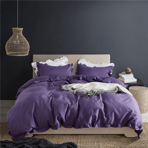 lavender doona cover