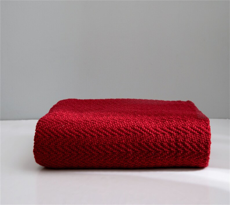 Seven Colors Senior Acrylic Cotton Knitted Thread Blanket Bed Etsy