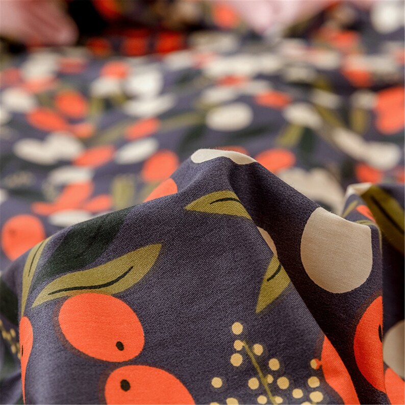 black Quilt Cover Stripe 100/% Cotton Duvet Cover Comforter Quilt Cover Home Bedding Sets Warming Bedroom rich fruits Twin Queen King