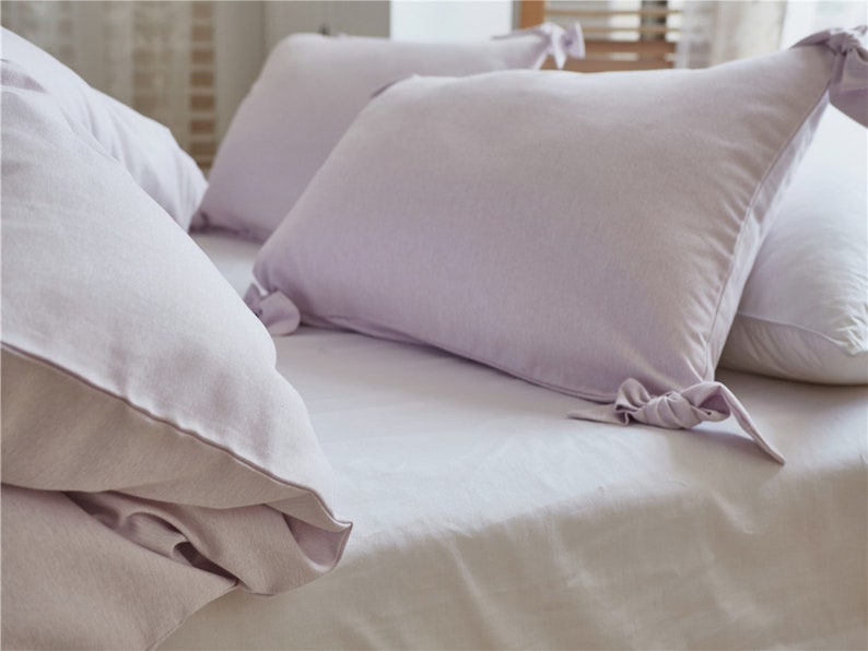 Light Purple Duvet Cover Soft Heavy Quilt Cover Hypoallergenic Etsy