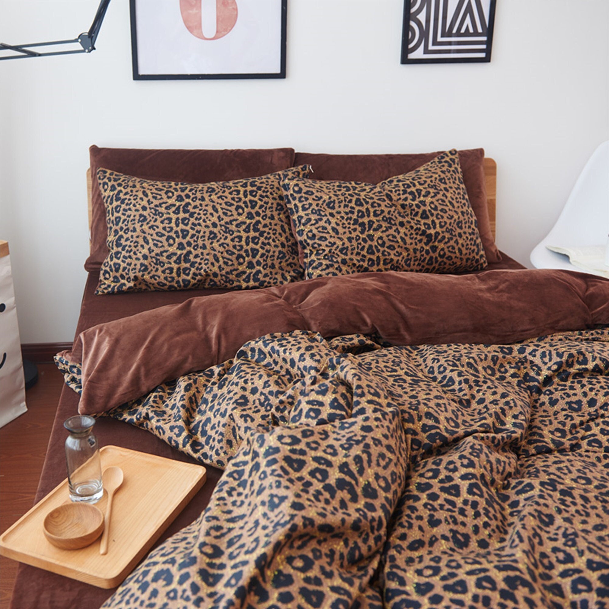 Animal Print Bedding - Etsy Animal Print Bedding - Etsy