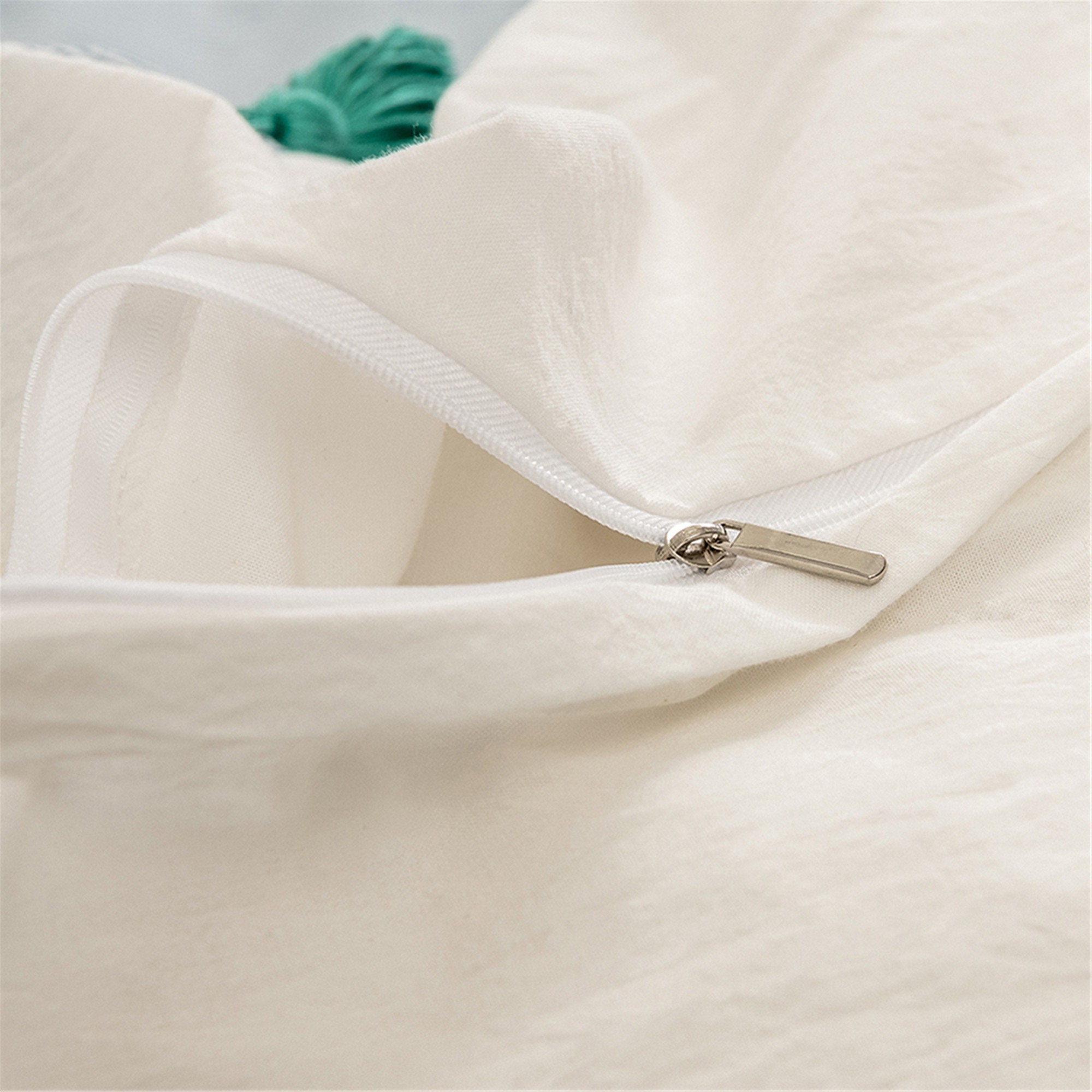 White Bohemian 100% Cotton Slap-up Super Soft Duvet Cover Sets | Etsy