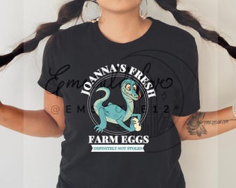 Koszulka Joanna Lizard, koszulka unisex dla miłośników gadów, koszulka z grafiką Disney, koszulka z krótkim rękawem