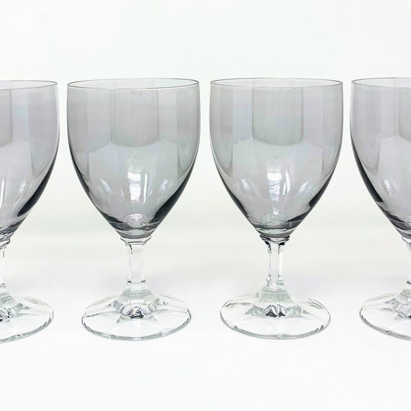 German Crystal Colored Wine Glasses Etsy