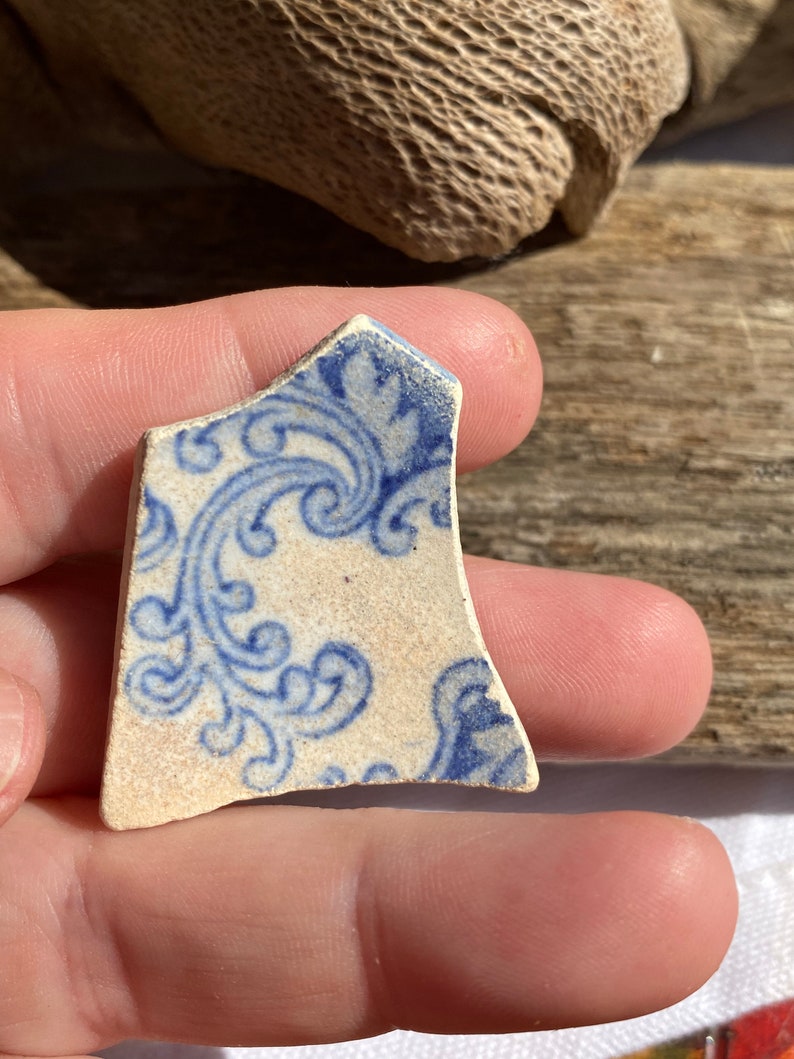 Perfect for a pendant BAROQUE SEA POTTERY
