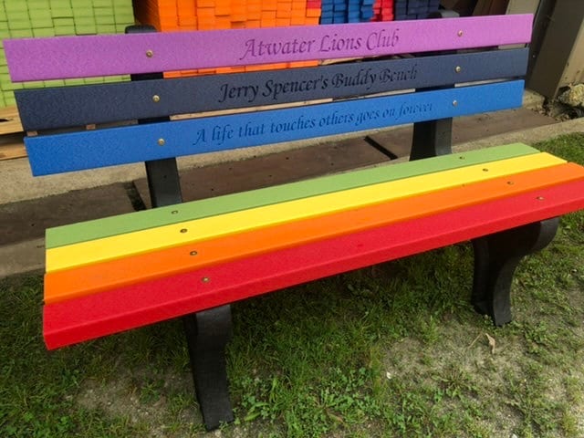 Rainbow bench deals
