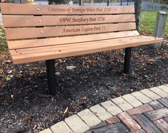 Memorial Park Bench