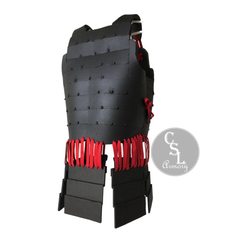 Samurai Armor Cosplay Cuirass Do Chest Plate Tassets Body Armour