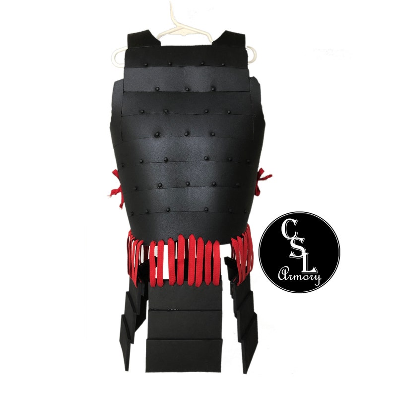 Samurai Armor Cosplay Cuirass Do Chest Plate Tassets Body Armour