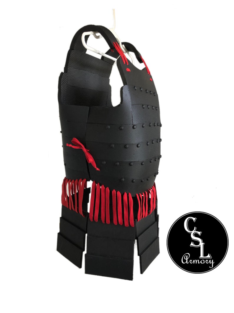 Samurai Armor Cosplay Cuirass Do Chest Plate Tassets Body Armour
