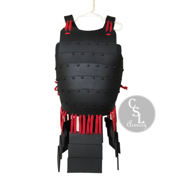 Samurai Armor Cosplay Cuirass Do Chest Plate Tassets Body Armour