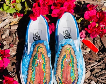 Virgen de Guadalupe shoes