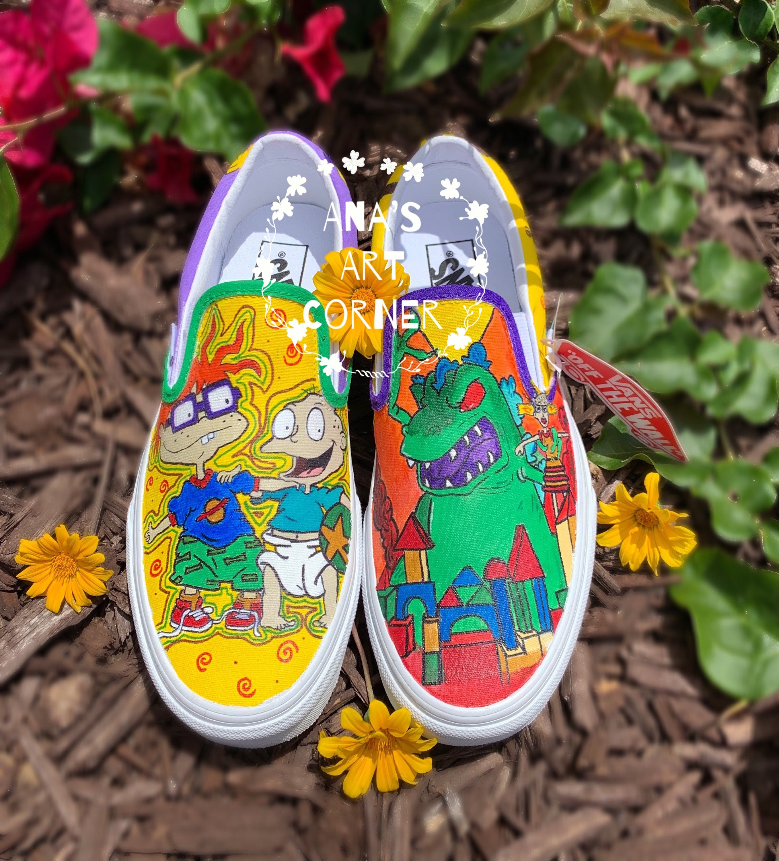 Rugrats Handpainted Shoes | Etsy