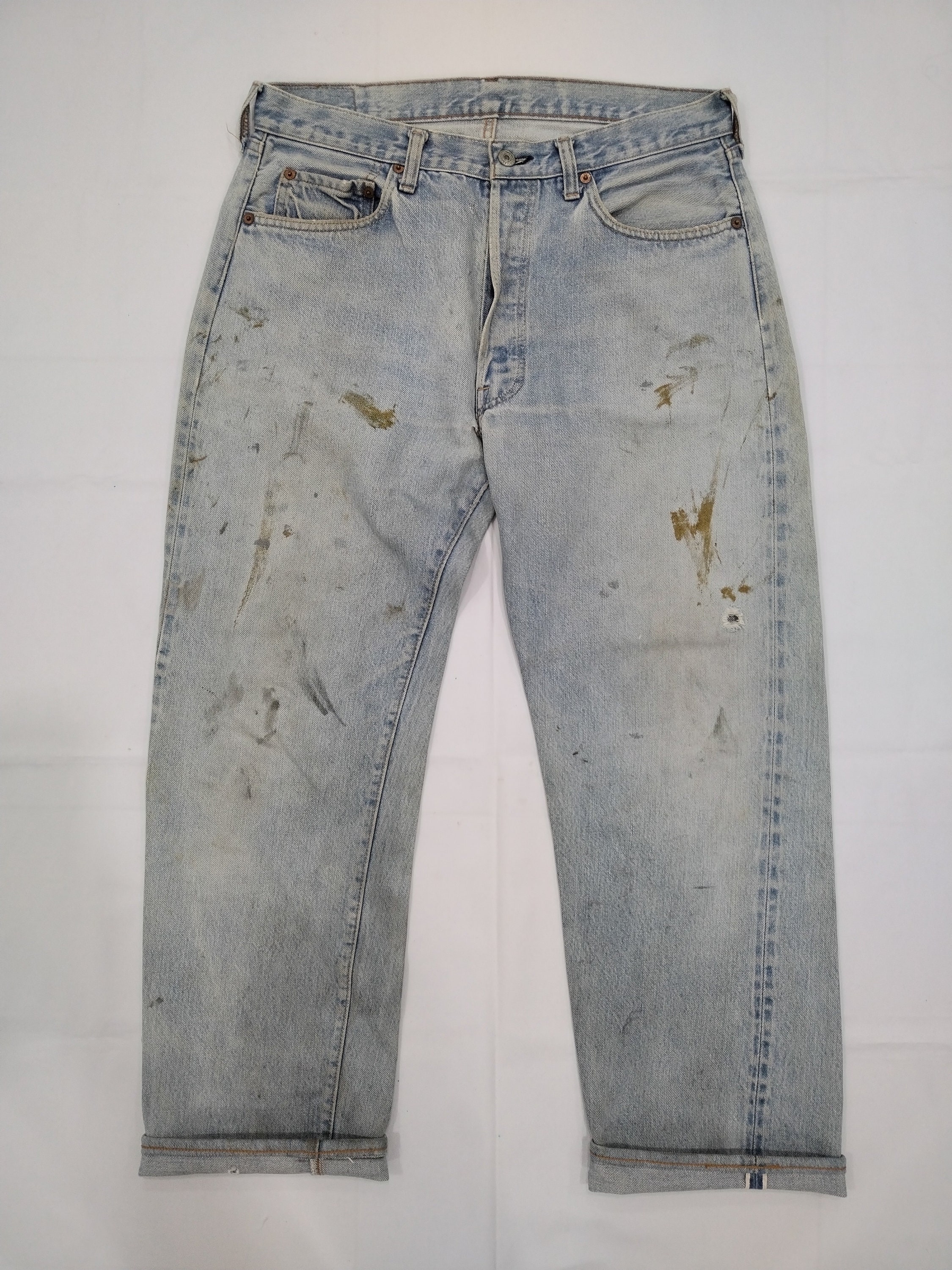 W33 Vintage 80s Levis 501 Redline 524 Selvedge Jeans - Etsy