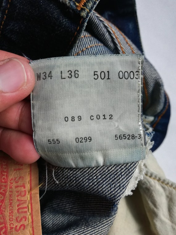 W32 Reworked LVC Levis 501XX 1955 USA 