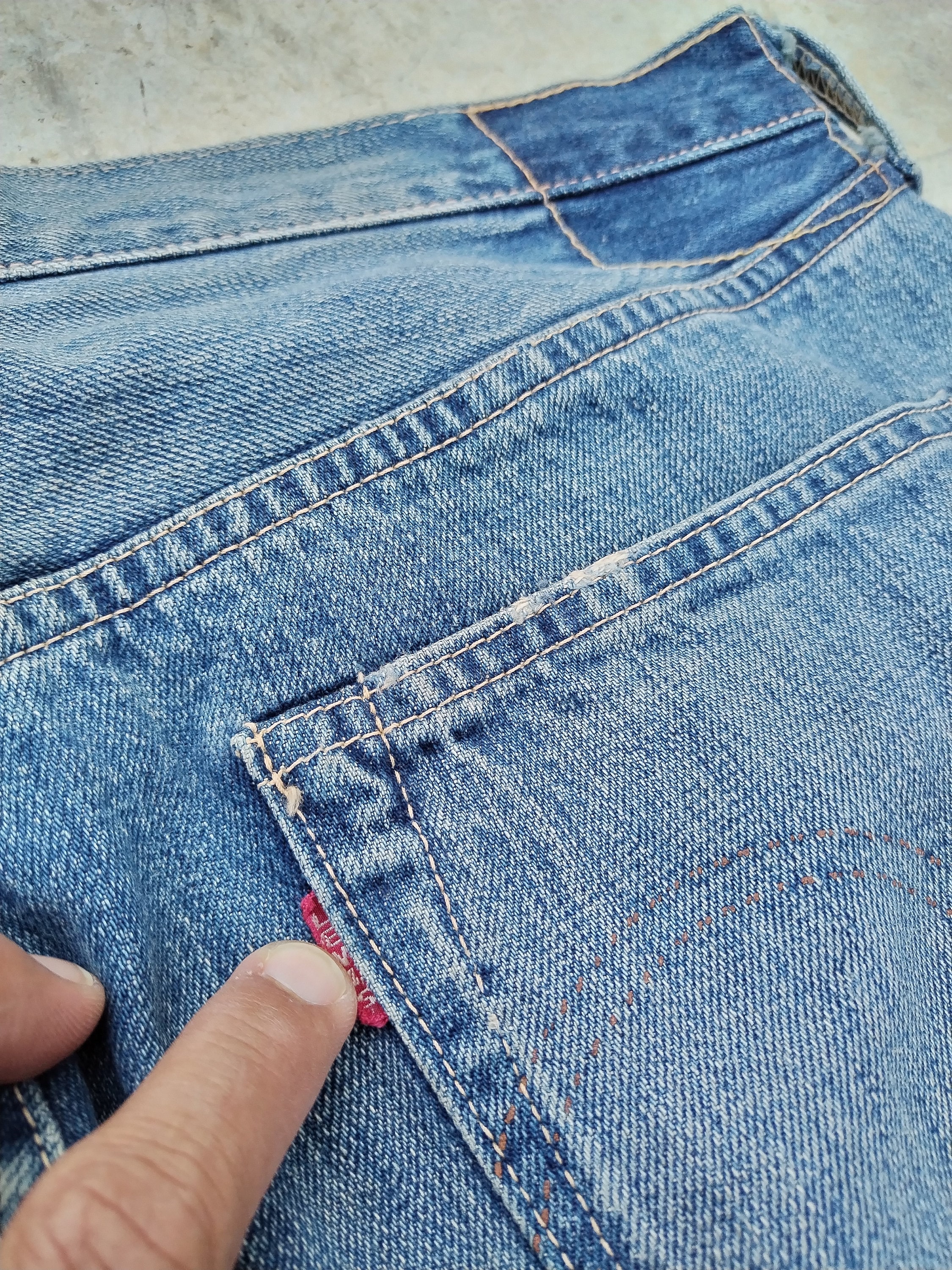 Buy W34 Levis LVC 501XX 1944 WW2 Japan Selvedge Denim Online in