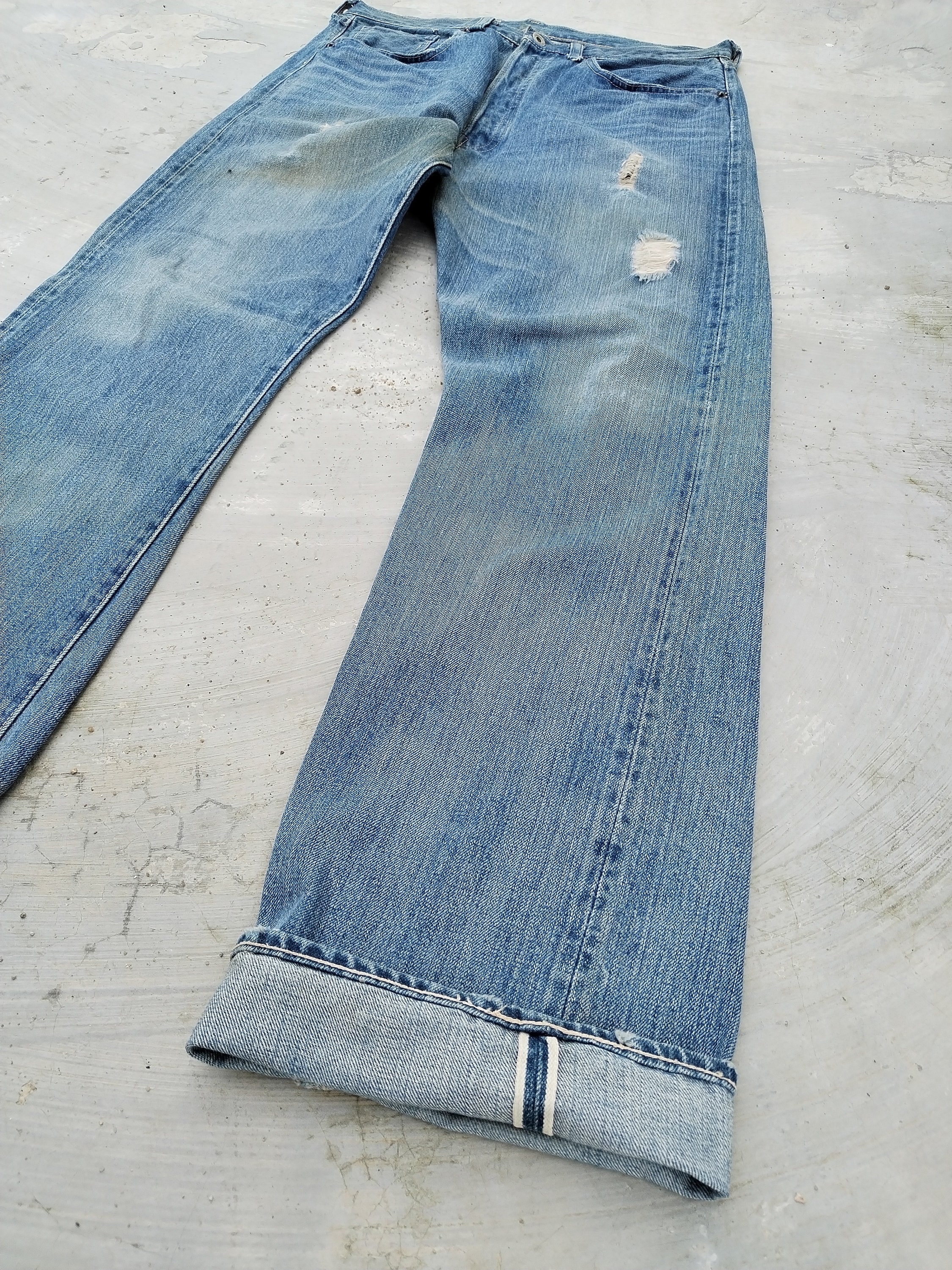 LEVI'S® LVC 1944 S501XX W31 L34 LVC Levi's Vintage Clothing Big E 1944 S501XX Raw Selvedge