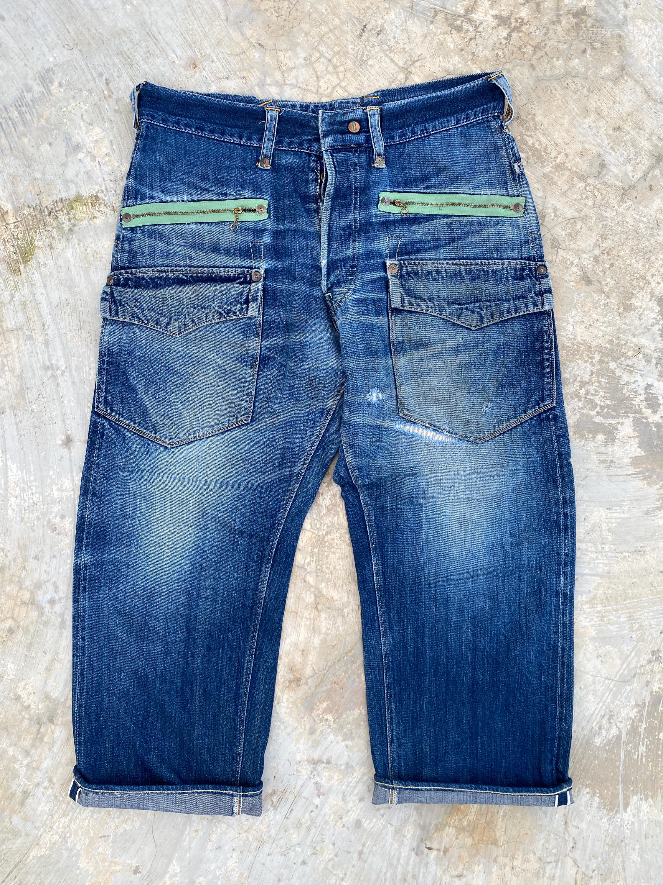 EVISU　2000　Ｗ36 EVISU DENIM PINK LOGO [W32] – 2K DEPT.