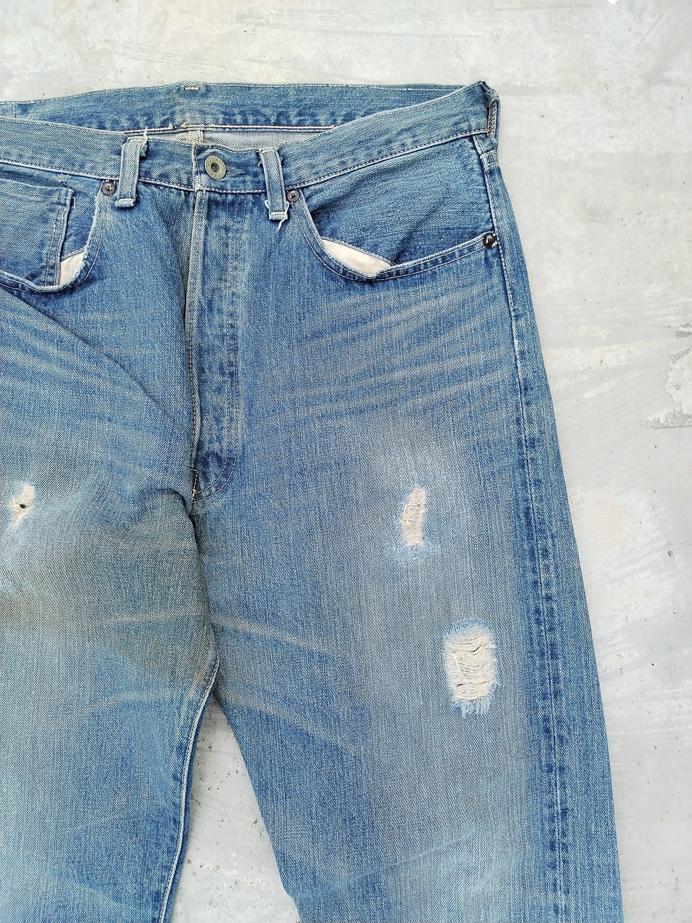 W34 Levis LVC 501XX 1944 WW2 Japan Selvedge Denim - Etsy