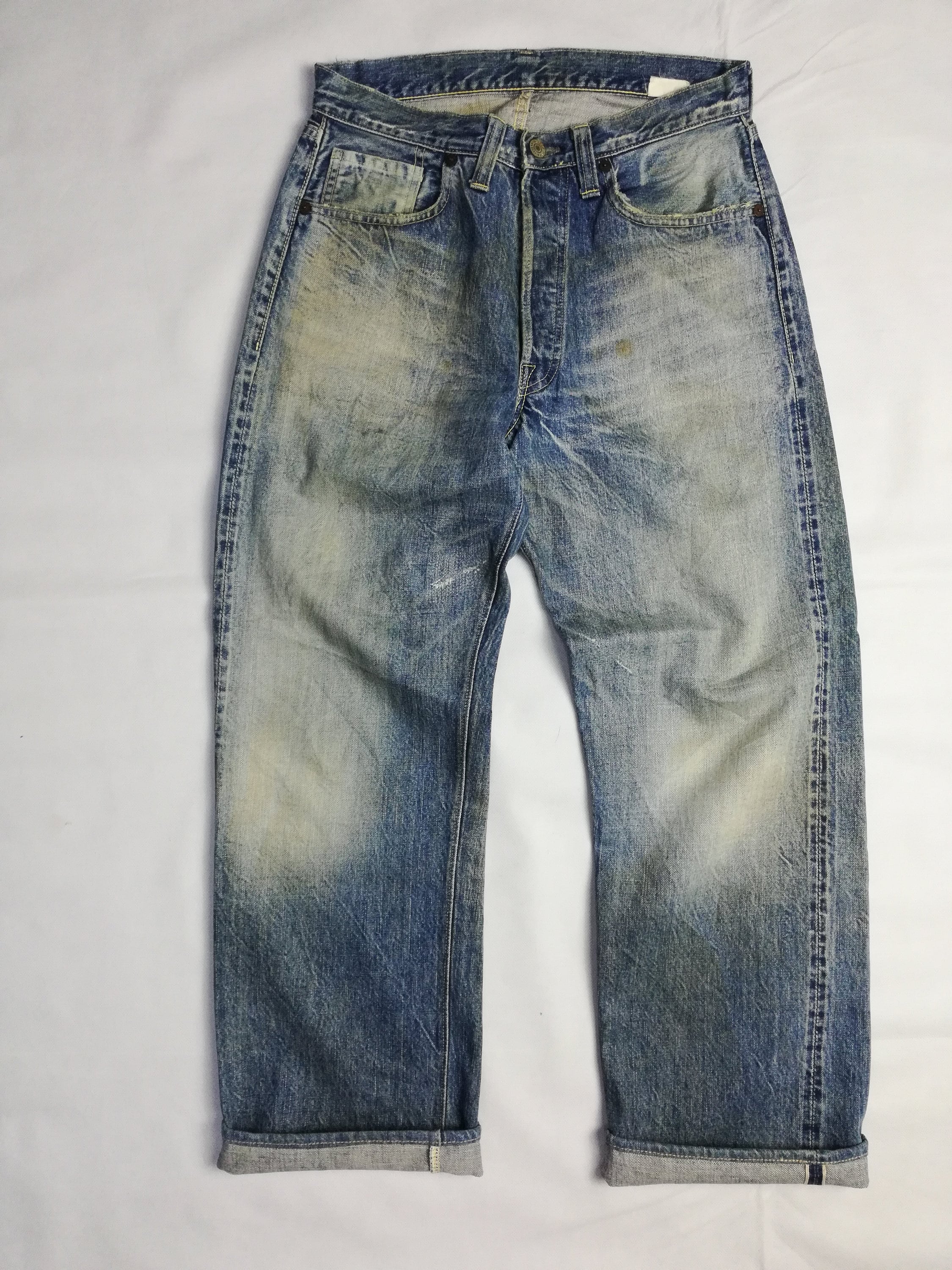 W30 Buzz Rickson WW2 Selvedge Denim 40s Replica Model - Etsy W30 Buzz Rickson WW2 Selvedge Denim 40s Replica Model - Etsy