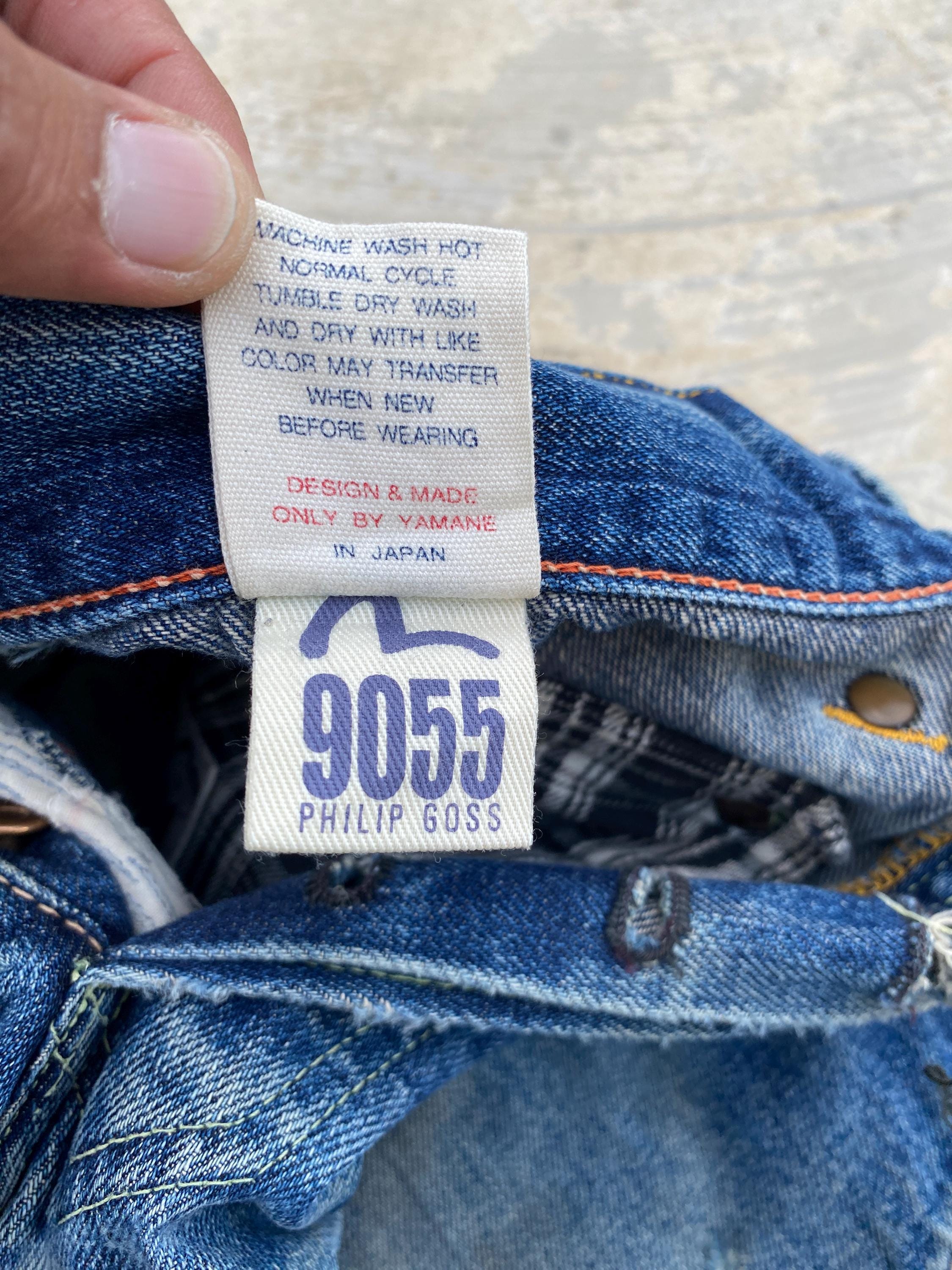 W36 Evisu 9055 Philip Goss Siotani Brothers Selvedge Jeans - Etsy