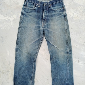 W31 DENIME 654 90s Orizzonti WW2 40s Replica Selvedge Denim - Etsy