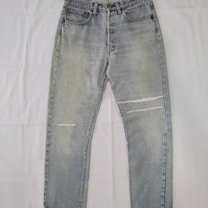 W31 Vintage 70s Levis 501 Redline #6 Selvedge Jeans