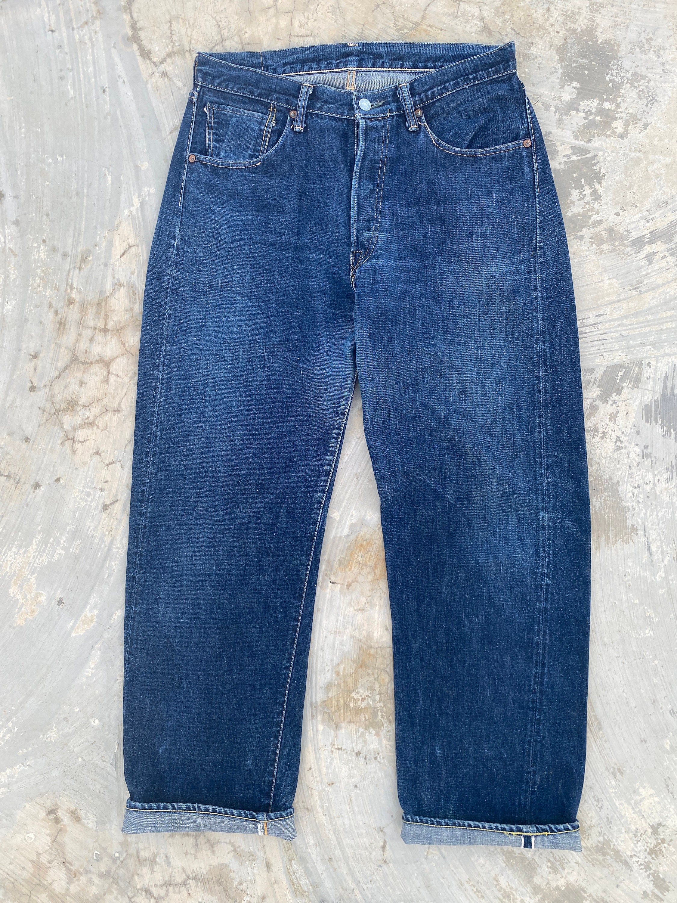 451SW 13.5oz Selvedge Denim - Wide Straight Fit – Blue Owl