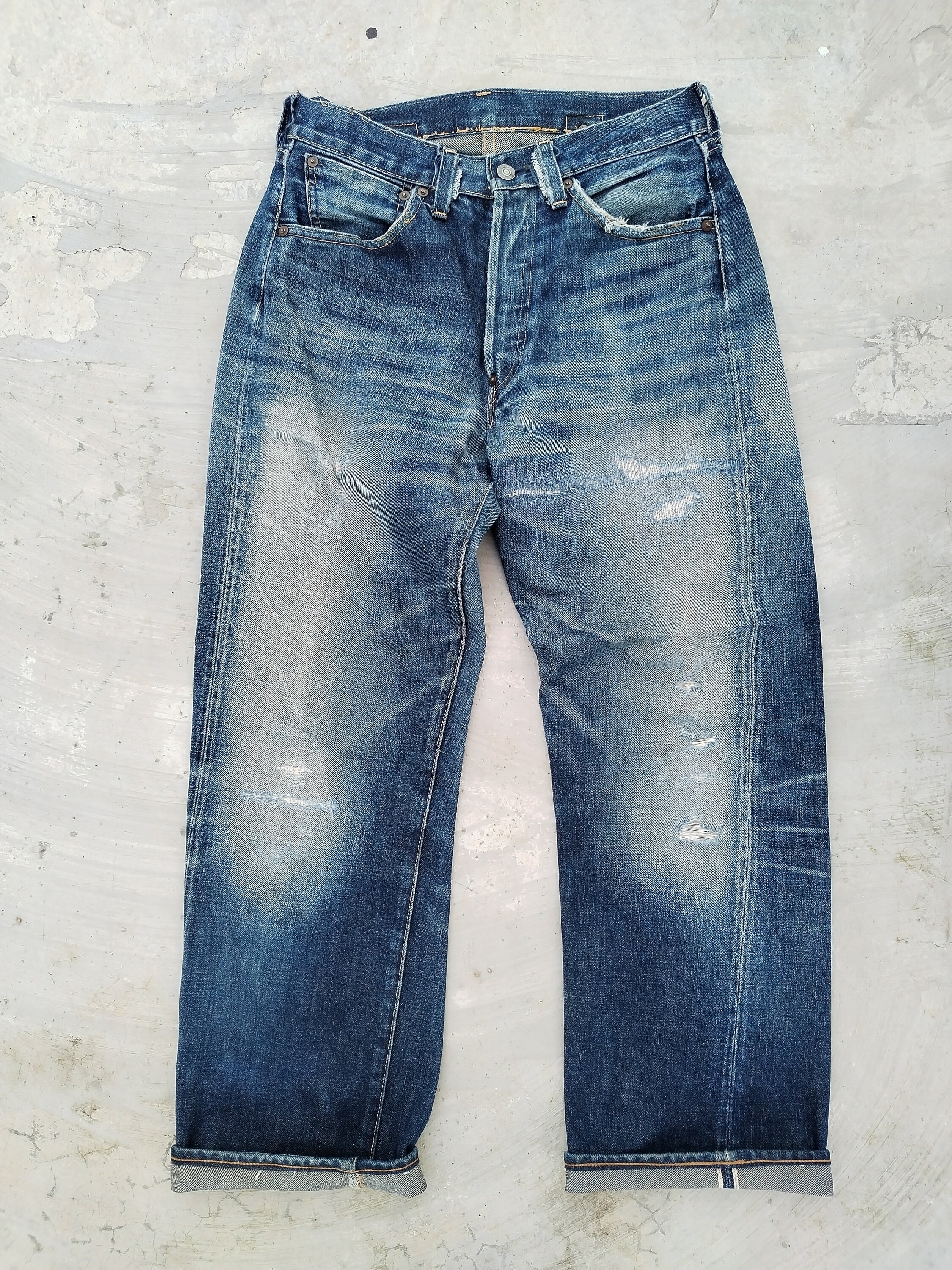 W32 Levis LVC 501XX Japan Made 1955 Selvedge Jeans