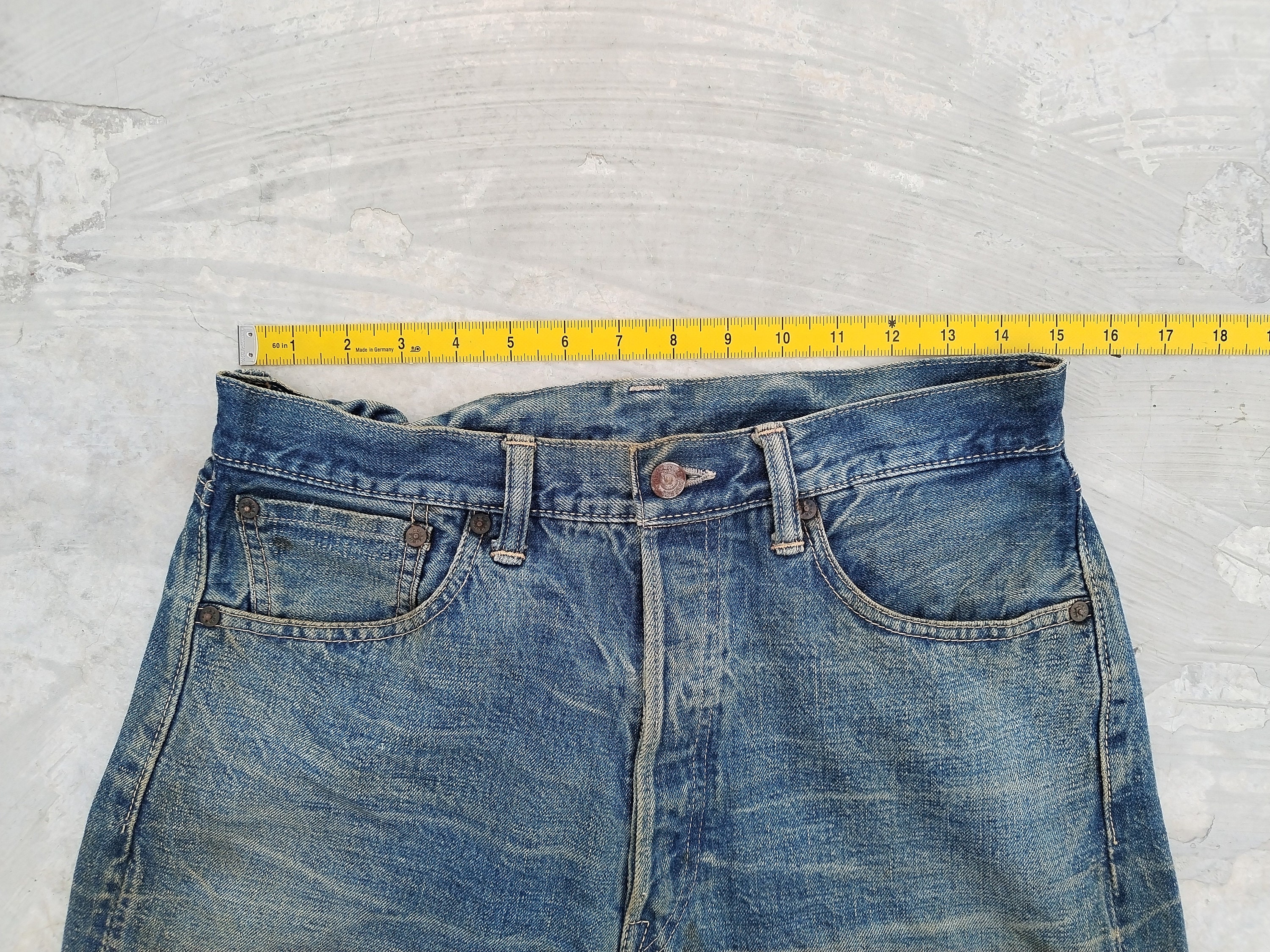 W31 Warehouse and Co Selvedge Denim - Etsy