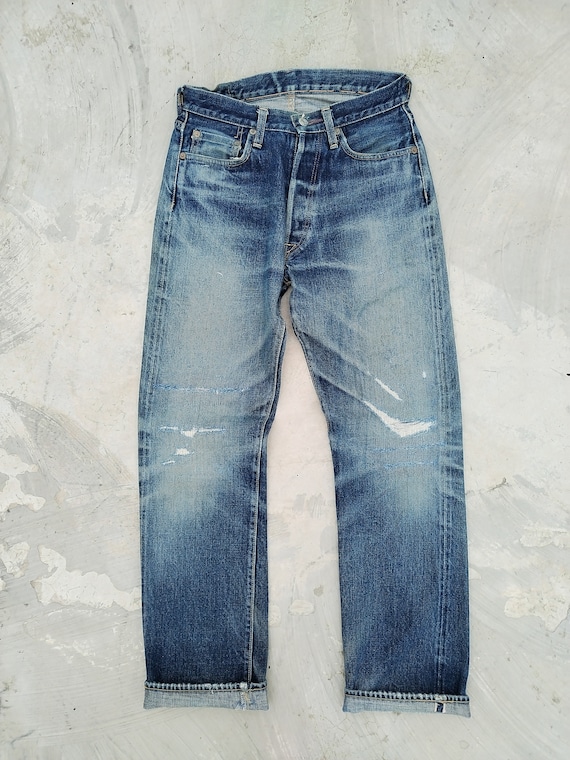 1990s 旧DENIME SELVEDGE DENIM PANTS A178 1990s 旧DENIME SELVEDGE DENIM PANTS A178 - メルカリ