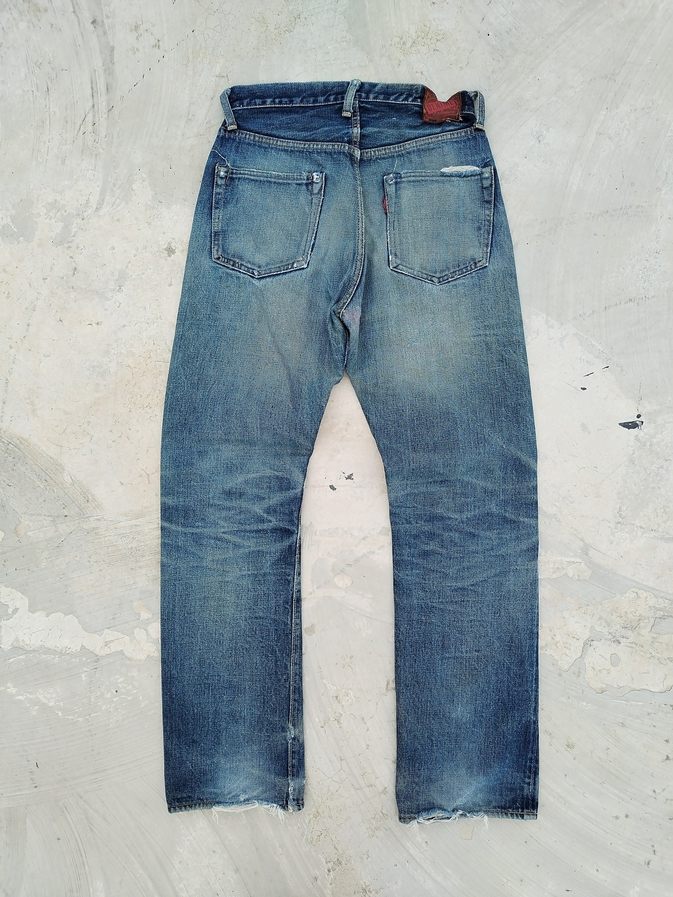 1990s 旧DENIME SELVEDGE DENIM PANTS A178 W28 Vintage 90s DENIME XX Orizzonti Era Selvedge Denim - Etsy