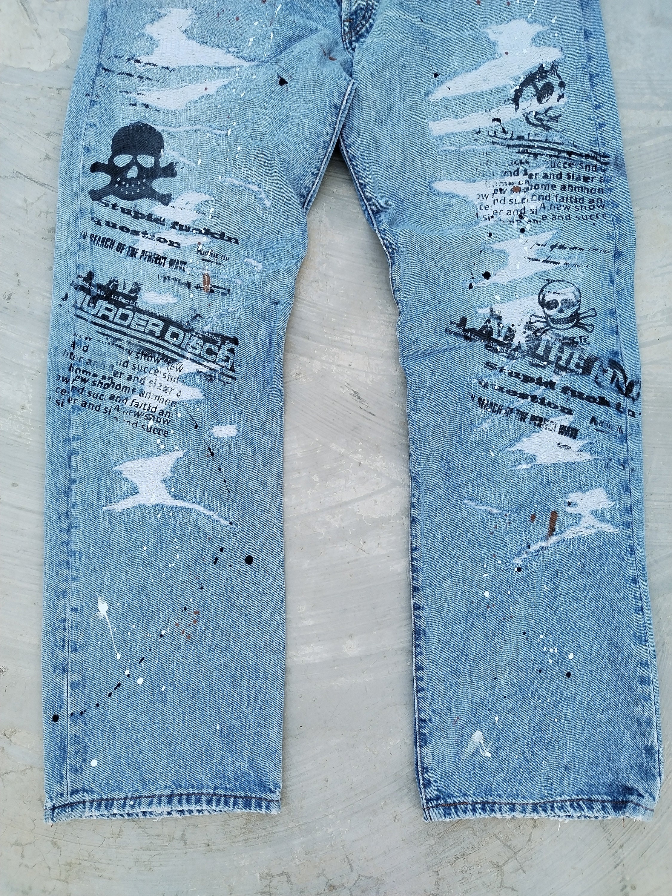Levi's × Rei Kawakubo × Vintage Vintage LEVIS 501 Mud Wash