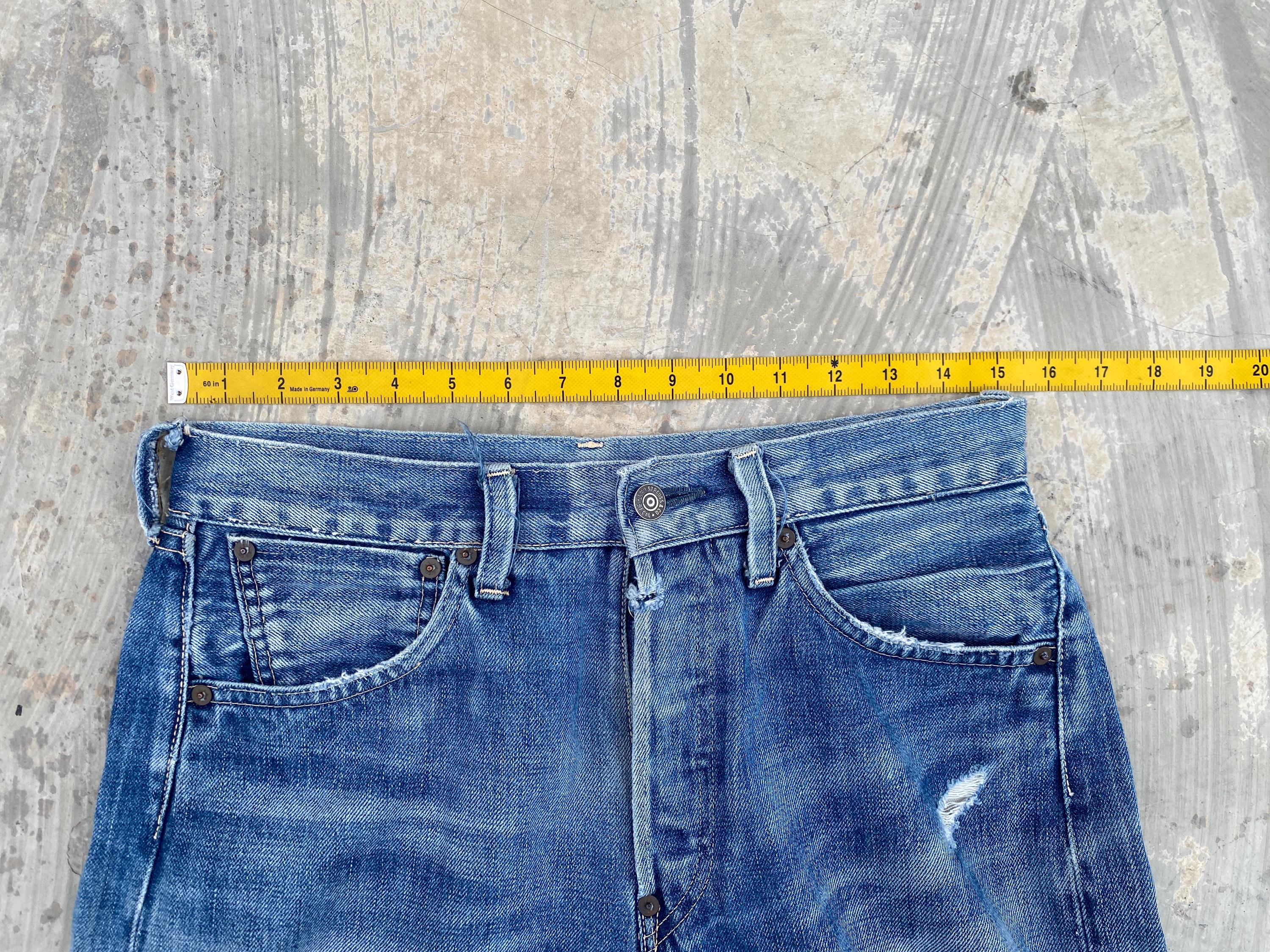 W30 LVC Levis 501XX 1937 37501 Big E Cinch Back Selvedge W30 LVC Levis 501XX 1937 37501 Big E Cinch Back Selvedge