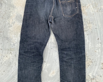 W33 Wesco Cinch Back Single Pocket Selvedge Jeans - Etsy
