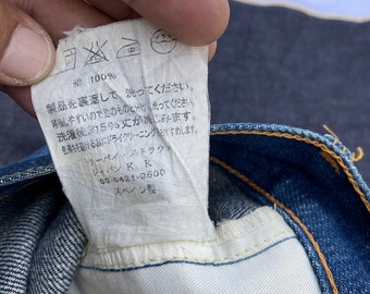 W30 Levis RED 1st Standard Selvedge Denim Spain Made - Etsy